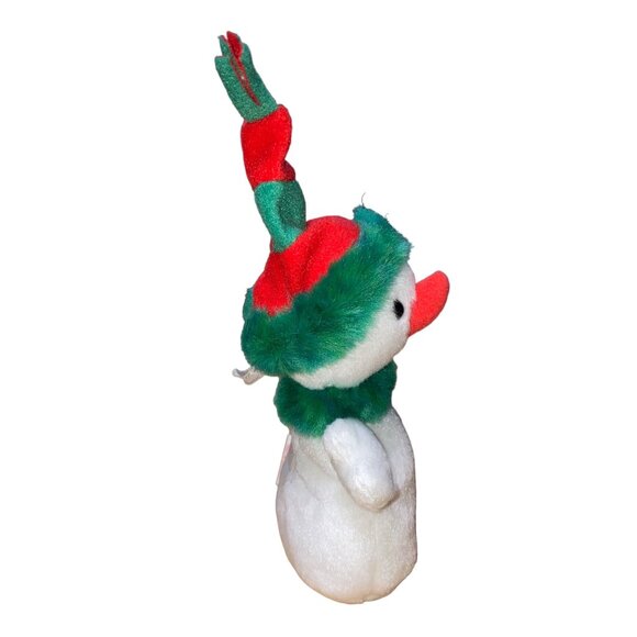 Ty "Snowgirl" Jingle Beanies Collectible Plush Snowman Toy - Picture 4 of 9